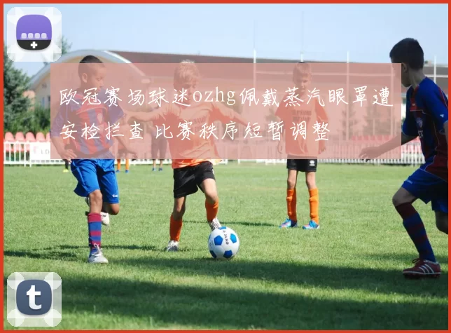 欧冠赛场球迷ozhg佩戴蒸汽眼罩遭安检拦查 比赛秩序短暂调整